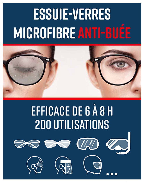Atol Opticiens Paris 15 - Chiffonnette Anti-Buée